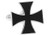 MRCUFF Cross Black Pair Cufflinks in a Presentation Gift Box  and  Polishing Cloth