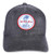 Checkered Flag Mens Shelby Cobra Cap Adjustable Charcoal Gray Fabric Hat