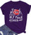 ALAPUSA If My Mouth Doesn't Say It My Face Definitely Will T-Shirt - Unisex Sizing Crewneck and Purple XL