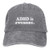 Cellova ADHD is Awesome Hat Adjustable Baseball Cap Unisex Washable Cotton Trucker Cap Dad Hat Gray