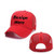 Custom Women's Adjustable Ponytail Cap-100 percent Cotton Baseball Hat Cool Cap Trucker Hat-Black-