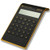 CAVEEN Calculator Ultra Thin Solar Power Calculator for Home Office Desktop Calculator Tilted LCD Display Business Calculator (Black, Basic)