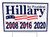 Imagine This YY7759 Hillary for Years Outdoor Yard Sign, 18 x 24