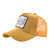 Unisex Animal Mesh Trucker Hat Snapback Embroidered Patch Baseball Caps -Yellow Cheetah-