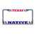 Fastasticdeals Texas Flag Native License Plate Frame Tag Holder Cover