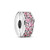 Pink Pave Clip Charm 925 Sterling Silver Charm Fit Pandora Bangles Bracelets