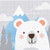 Bear Party Beverage Napkins, 48 ct