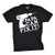Mens Papa Can Fix It Tshirt Funny Dad Fathers Day Power Tool Tee for Guys -Black- - M