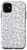 iPhone 11 White Gray Cheetah Leopard Print Animal Skin Cute Trendy Case