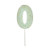 Meri Meri Mint Number 0 Candle