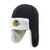 OTS NHL Chicago Blackhawks Men's Breck Sherpa Hunter Knit Cap- Team Color- One Size