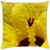 LESGAULEST Throw Pillow Cover -24x24 inch- - Yellow Petal Pistil Yellow Flower Bright Macro