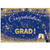 Allenjoy 7x5ft Congrats Grad Backdrop Class of 2021 Glitter Gold Royal Blue Stars Academic Cap Diploma Photography Background for Congratulations Celebration Prom Party Decor Banner Photo Booth Props