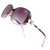 FEISEDY Ladies Classic Polarized Sunglasses Oversized Vintage Shades for Women Small Face B2729