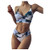 POTO High Waisted Bathing Suits- Women Tummy Control Swimsuit Sexy V Neck Two Piece Swimming Suits Vintage Bikini Sets