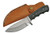 SZCO Supplies Black Handle Pakkawood Hunting Knife Stainless Steel Knife