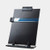 Black Metal Desktop Document Holder with 7 Adjustable Positions and Adjustable Clip and Line Guide for Typing Reading(Black)