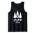 Disc Golf Stupid Tree Frisbee Frolf Funny Golf Basket Gift Tank Top