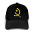 Classic Baseball Cap Angola Flag Logo Men Women Golf Hats Adjustable Plain Cap Black