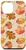 iPhone 12 mini Cute Orange Leaves Thanksgiving Vibrant Fall Autumn Pattern Case