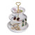Gift for Women?Ceramic Trinket Tray Jewelry Tray Trinket Dish 3-Tier Ring Dish Jewelry Holder Ring Holder