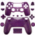 WPS Matte Controller Case Collection Full Housing Shell Plus Full Buttons for PS4 Playstation 4 Dualshock 4 -GEN 1 Controllers ONLY- -Purple-