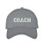 Prfcto Lifestyle Coach Baseball Hat - Unisex - Sports Coach Baseball Caps -Grey-