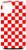 iPhone 12/12 Pro Red and White Checkered- Checker Board- Checkerboard Case