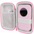 co2CREA Hard Carrying Case Replacement for Phomemo D30 Label Maker Portable Mini Thermal Label Printer -Pink Case-