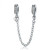 Junyi Jewelry Safety Chain Charm 925 Sterling Silver Clip Stopper Charm Spacer Charm Anniversary Charm for Pandora Charm Bracelet -A-