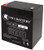 VICI Battery 12V 5AH SLA Battery Replacement for Tandy/Radio Shack 23-289A Brand Product