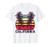 California CA Retro 70's Vintage Skyline Surf Tee Shirt T-Shirt