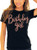 Birthday Shirts for Women - Rose Gold Girly Birthday Girl T-Shirt - Birthday Gifts for Women - Large - Black Tee-BdyGrl RG- Blk/Lrg