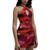 Sexy Halter Neck Sleeveless Backless Dress Bandage Cut Out Criss Cross Wrap Mini Dresses Y2K Club Party Night Streetwear-Orange-M-