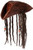 Jacobson Hat Company Men's Caribbean Pirate with Braids, Brown, One Size