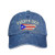Puerto Rico Map Baseball Cap - Boricua Baseball Hat Dad Hat Unisex -Light Denim-