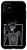 iPhone 11 Black Base Skeleton Vintage Smiling Skull drinking Coffee Case
