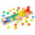 TOP BRIGHT Montessori Toys for 2 3 Year Old - Toddler Wooden Number Puzzles Sorter Counting Shape Stacker Game for Boy Girl -Learning Education Preschool Math Blocks Toys
