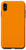 iPhone XS Max Light Orange Phone Protective Cover Case - Plain Solid Color Case