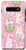 Galaxy S10Plus Happy Easter Bunny Cute Rabbit Basket with Eggs Pink Case