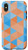 iPhone X/XS Aesthetic Geometric Triangle Pattern in orange and blue Case