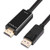 A-technology DisplayPort to HDMI Cable 6ft(2m),DP to HDMI Cable 4k,1080P Adapter Converter-Black (6ft)