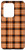 Galaxy S20 Ultra Black and Orange Plaid Halloween Fall Autumn Case