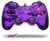 Deathrock Bats Purple - Decal Style Skin fits Logitech F310 Gamepad Controller -CONTROLLER SOLD SEPARATELY-