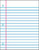 Inc. Wipe-Off Chart Notebook Paper 22 X 28