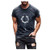 Shirt for Men- Men's T-Shirts Fashion Summer Short Sleeve Cotton Crew Neck Loose Casual Tees Blouse Tops Street Fashion Casual Printed Crew Neck Shirt Muscle Tee Shirts Top White XL