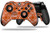 Wavey Burnt Orange - Decal Style Skin fits Microsoft XBOX One ELITE Wireless Controller -CONTROLLER NOT INCLUDED-