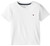 Tommy Hilfiger Big Boys' Core V-Neck Tee-White-M-12/14-