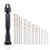 Pin Vise Hand Drill Bits(20PCS), Micro Mini Twist Drill Bits Set with Precision Hand Pin Vise Rotary Tools for Wood, Jewelry, Plastic etc (0.6-3.0mm)