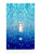 Blue Tones Ombre Mermaid Jumbo Single Toggle Light Switch Plate 3.31x5.6inch